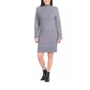 Hilary Radley Women's Sweater Dress Color Gray Size Small.   AZ
